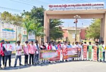 scheme workers protest for wages in India