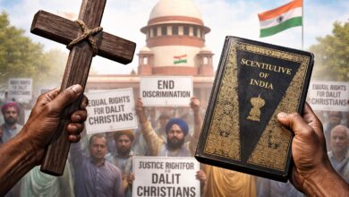 Debate over SC caste reservation and exclusion of Dalit Christians in India