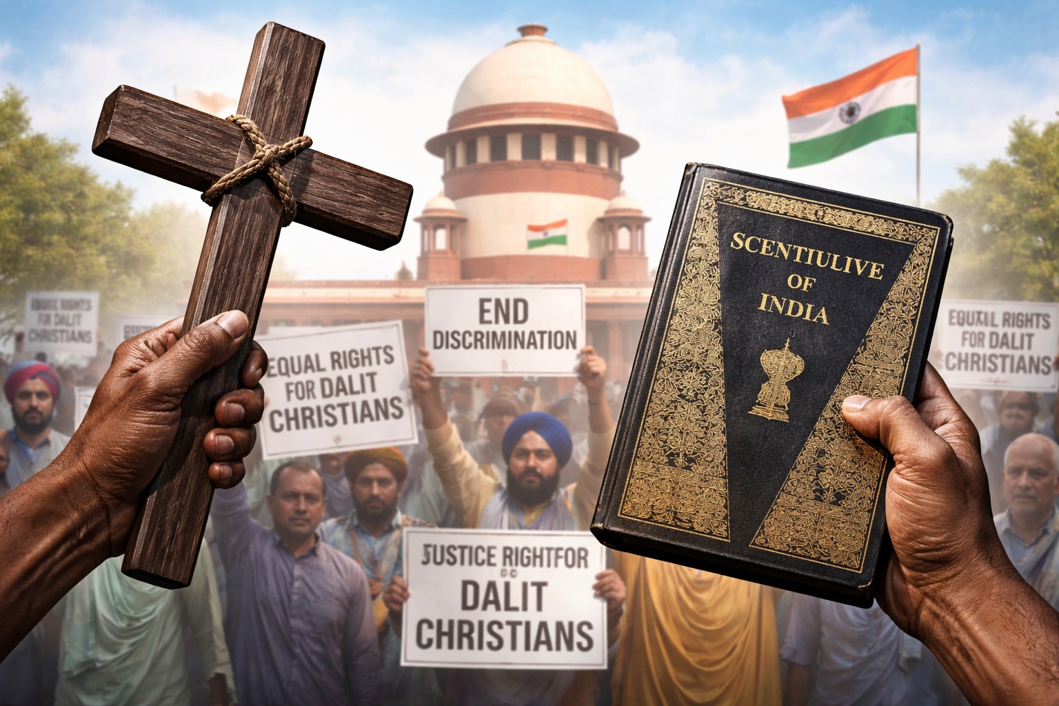 Debate over SC caste reservation and exclusion of Dalit Christians in India