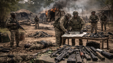 JNIM attack on military base in northern Benin showing security response